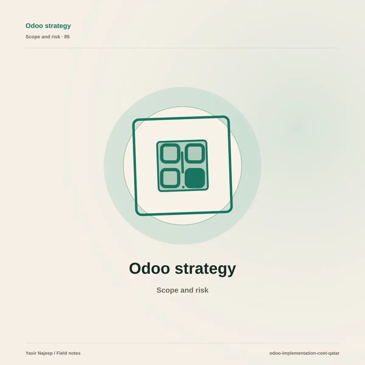 How much does an Odoo implementation cost in Qatar?
