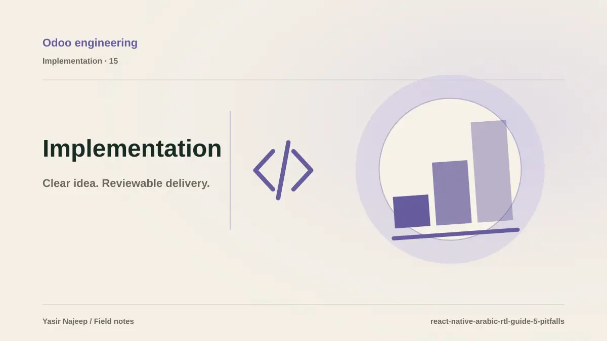 React Native Arabic guide 5: language, numbers, and API pitfalls