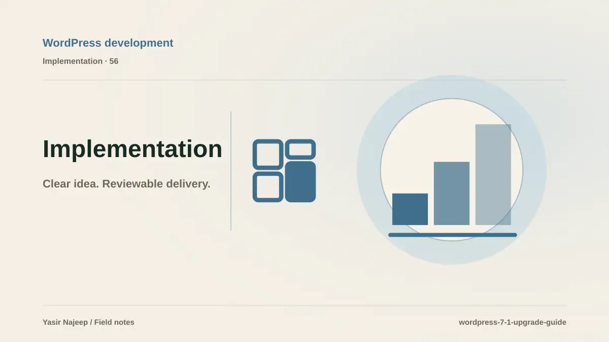 WordPress 7.1: what changed and how to upgrade safely