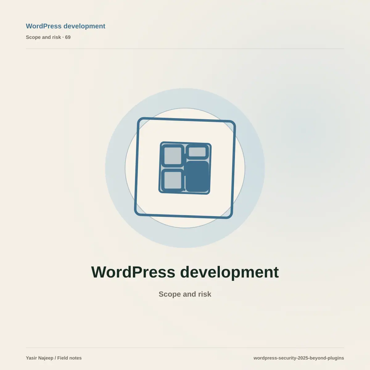 WordPress security beyond installing another plugin